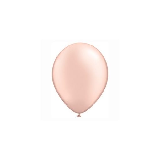 QUALATEX 11" (28cm-es) Latex léggömb, pearl színek gyöngyház barack lufi, pearl peach