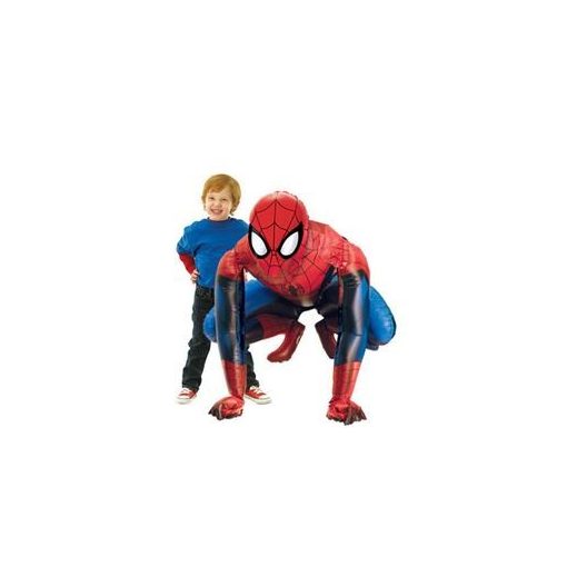 Óriás álló lufi, airwalkers 36 inch 91 cm Pókember, Spiderman, levegővel tölthető
