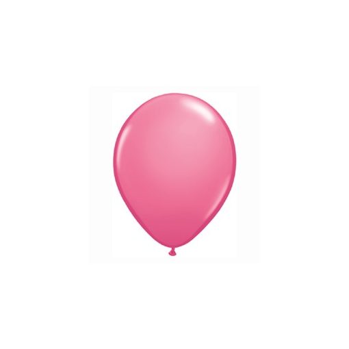 QUALATEX 11" (28cm-es) Latex léggömb, fashion színek, rózsaszín lufi, fashion rose