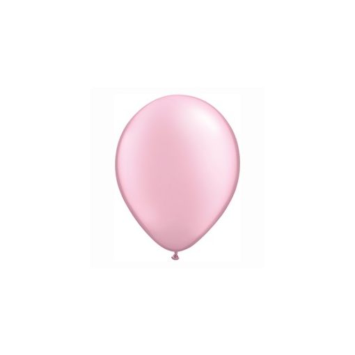 QUALATEX 11" (28cm-es) Latex léggömb, pearl színek gyöngyház rózsaszín lufi, pearl pink